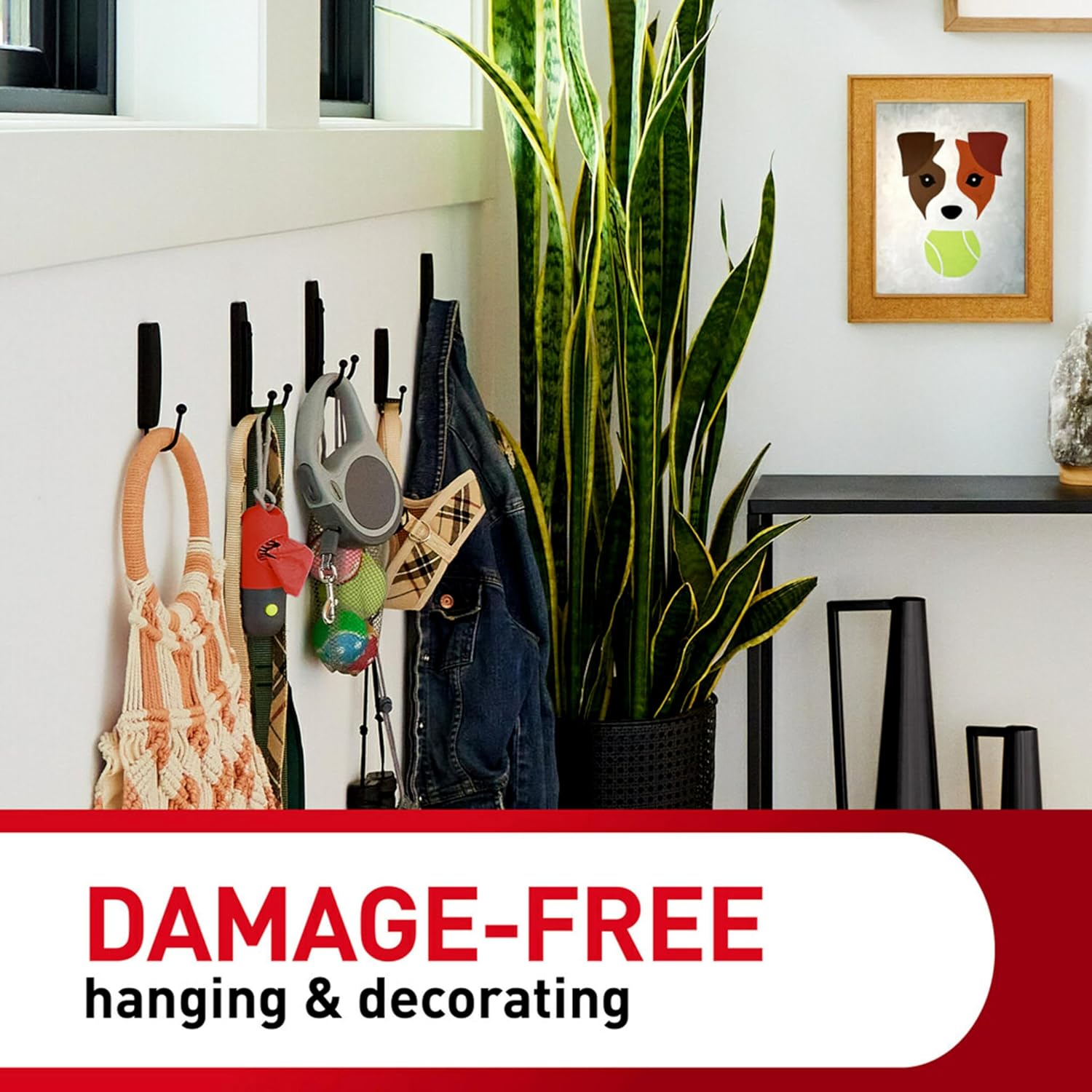 Command Indoor Small Replacement Strips. 64 Strips. Damage-Free Wall Hanging. Re-Hang Small Hooks for Home and Wall Decor. Holds up to 1 lb. White Adhesive - Image 7